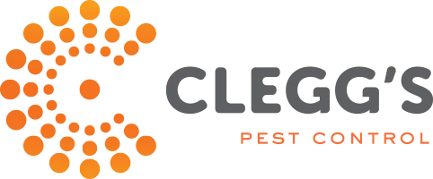 Clegg's Pest Control logo.