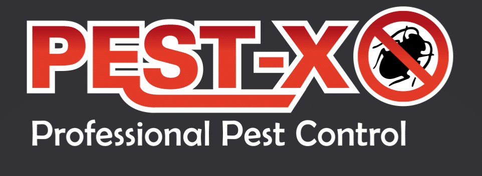 Pest-X Professional Pest Control logo.